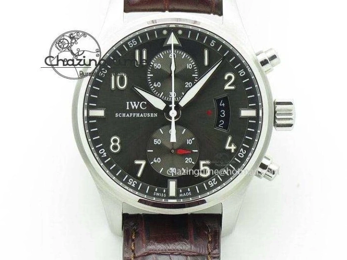MIROTIME 1230 SunProtective Big Pilot Real PR IW500910 “Patrouille Suisse” ZF 1:1 Best Edition On Gray Nylon Strap 7278